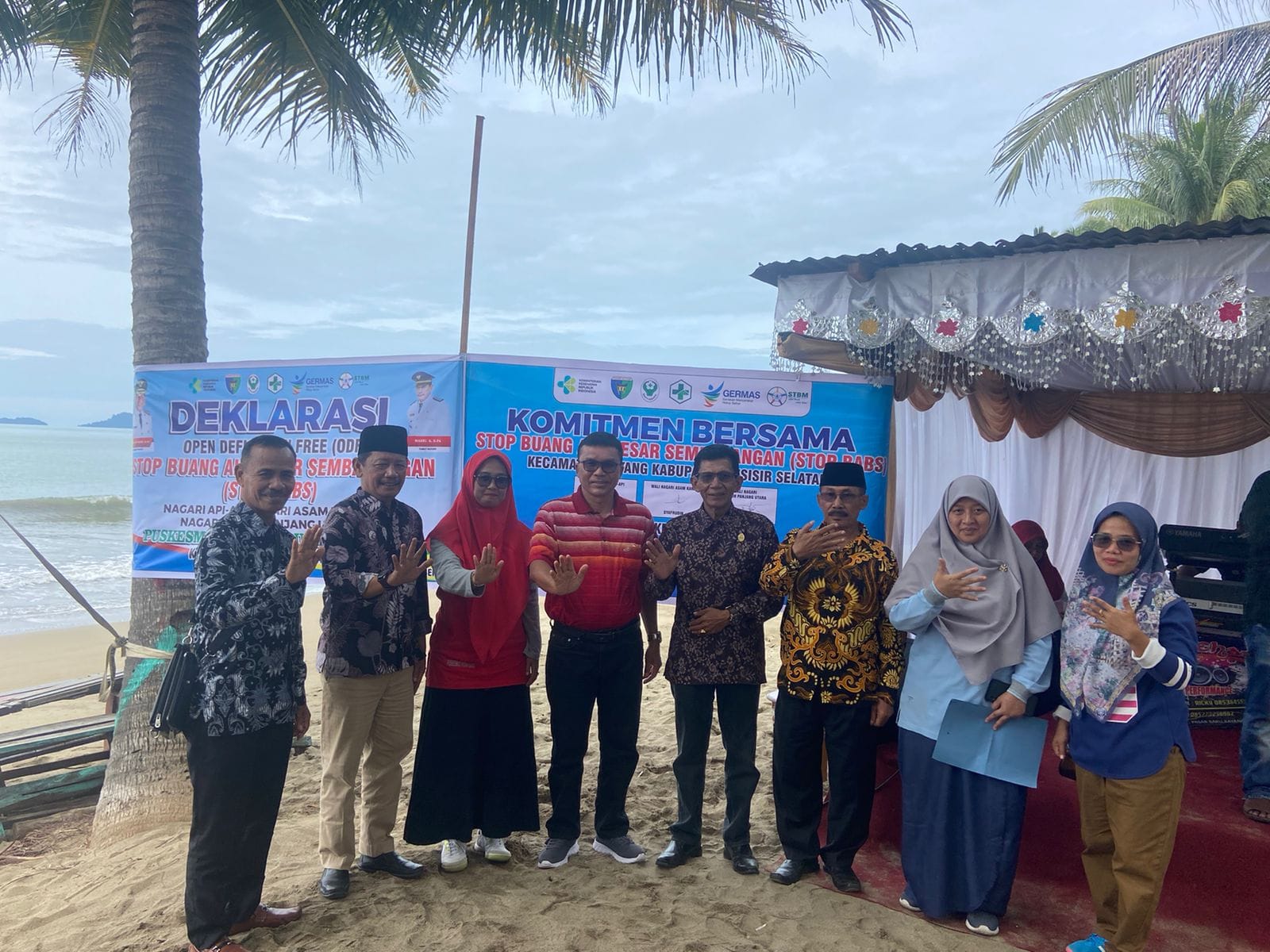 LAUNCHING INOVASI DONAT MADU PUSKESMAS PASAR BARU DAN GKSTTB