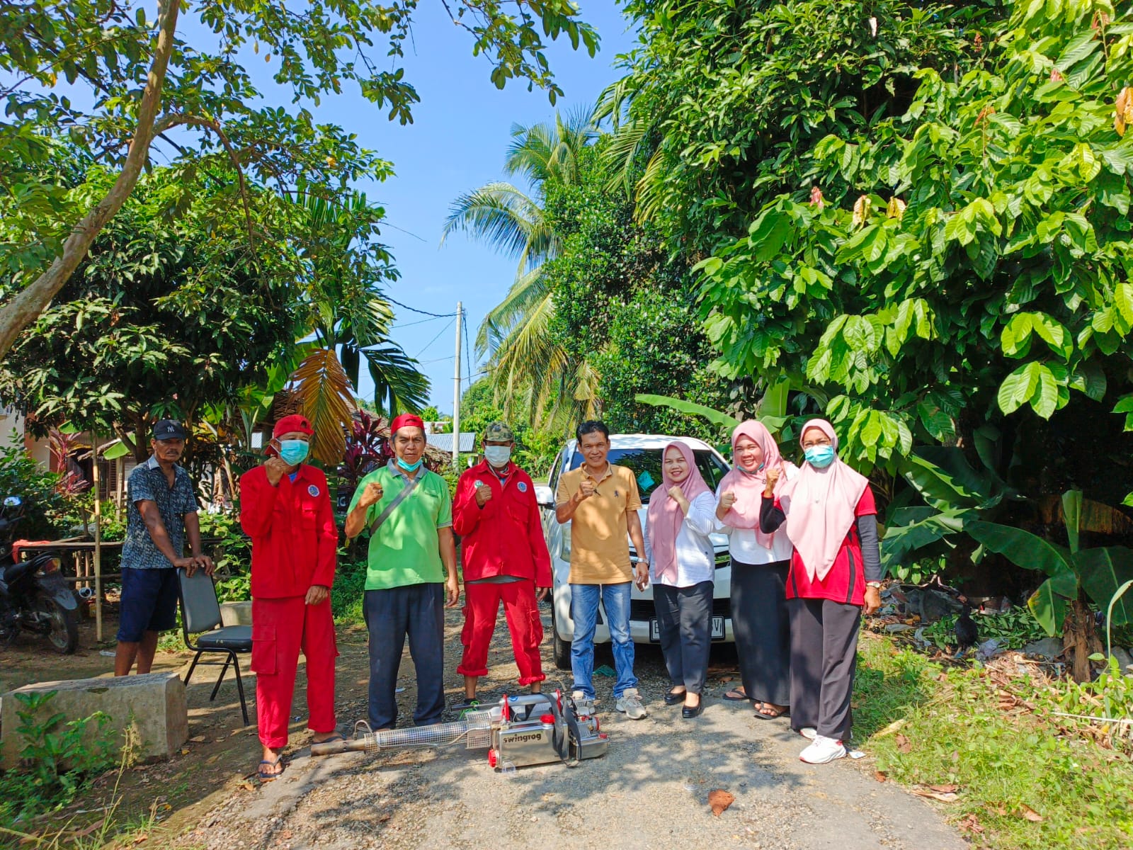 Fogging Puskesmas Pasar Baru